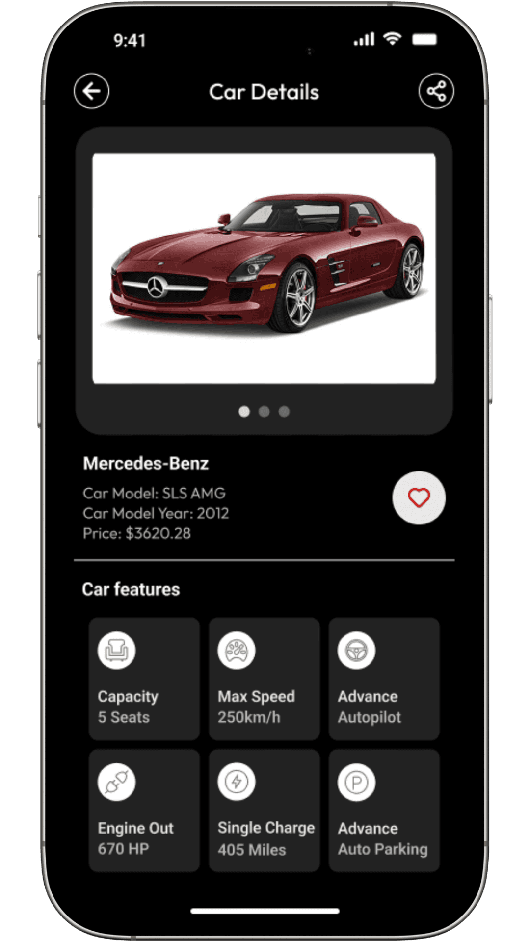 Cars App screenshot 1