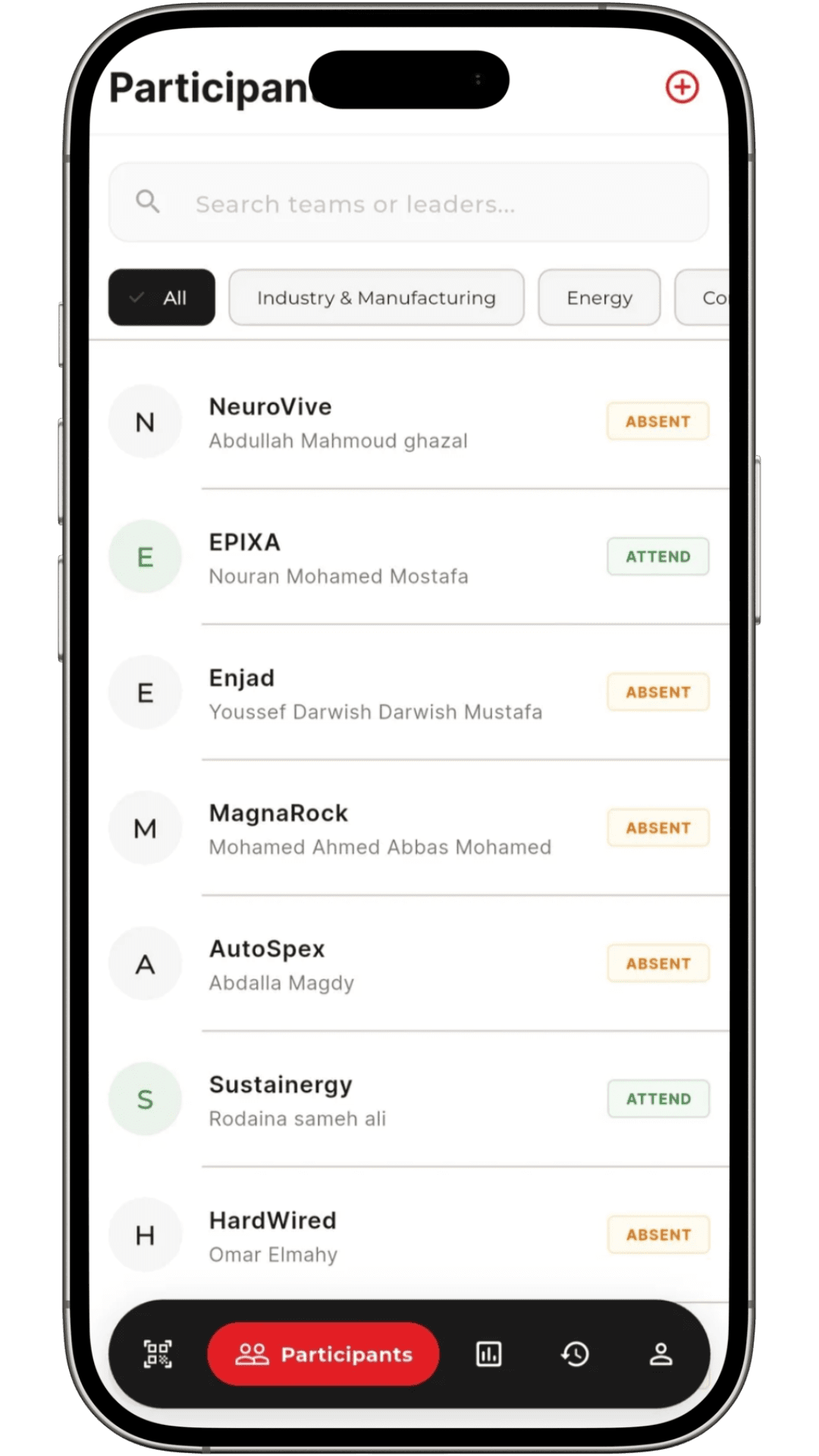 MIE Attendance App screenshot 1